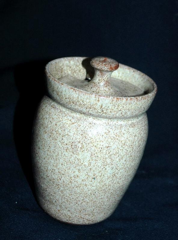 Old Time Pottery 1982 - Winthrop, Washington Pottery Jam Jar