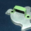 Chicken Aluminum Cookie Cutter Green Painted Handle FREE SHIPPING