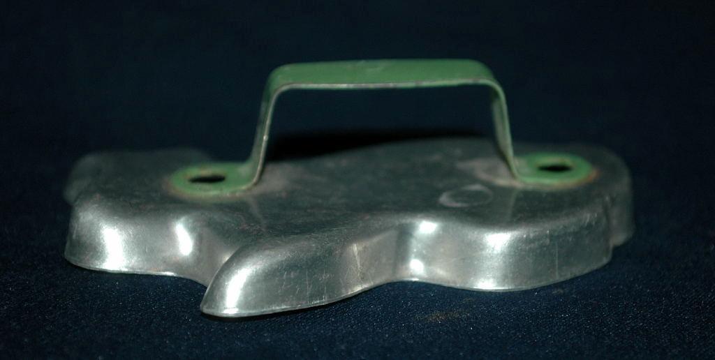 Bunny Rabbit Aluminum Cookie Cutter Green Painted Handle FREE SHIPPING
