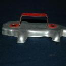 Lion Aluminum Cookie Cutter Red Painted Handle FREE SHIPPING