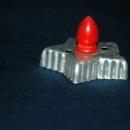 Star Aluminum Cookie Cutter Red Painted Handle FREE SHIPPING