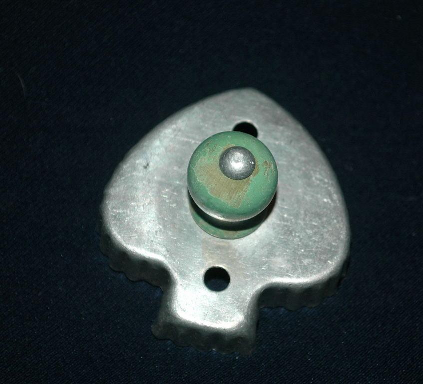 Spades Aluminum Cookie Cutter Green Painted Handle FREE SHIPPING