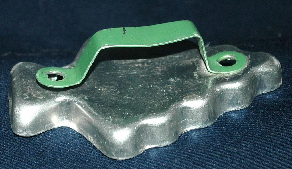 Christman Tree Aluminum Cookie Cutter Green Painted Handle FREE SHIPPING
