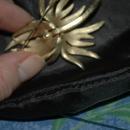 Trifari Gold Protea Flower Brooch Free Shipping