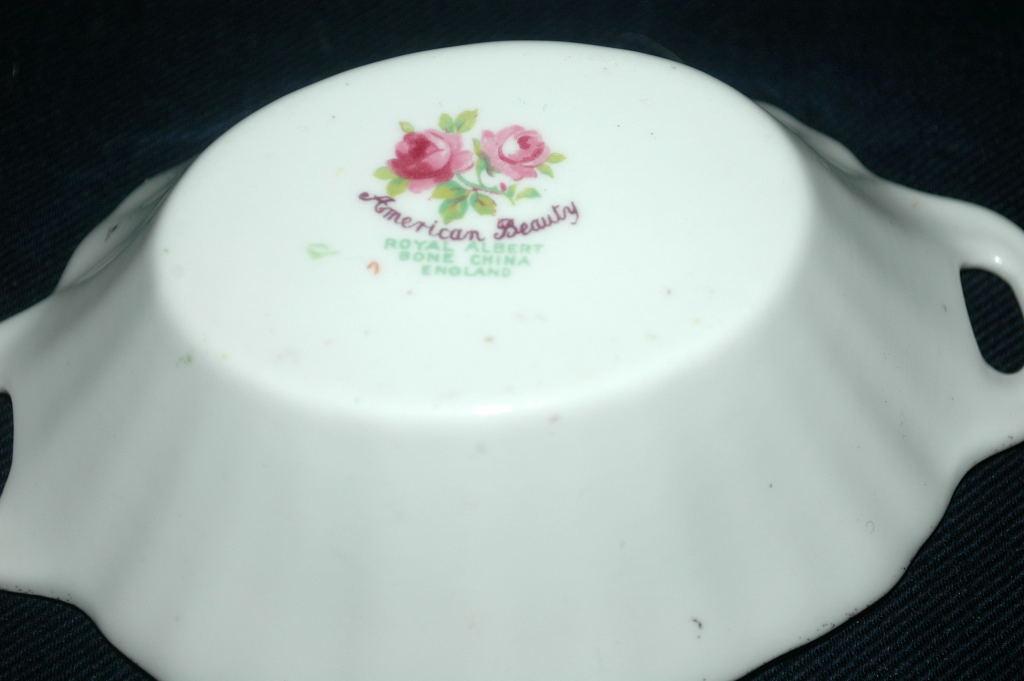Small Oval Nut Dish Royal Albert American Beauty Free Shipping