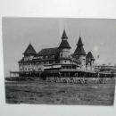 Antique Black White Photograph of Old Hotel 1899