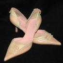 Pink Pointy Spectator High Heels Pumps Circa by Joan & David sz 7.5M