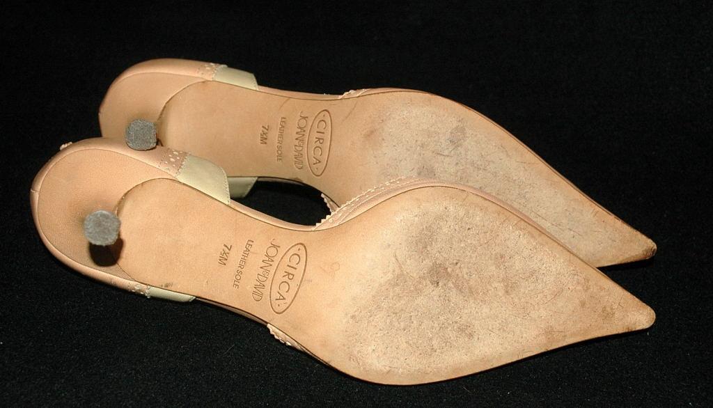 Pink Pointy Spectator High Heels Pumps Circa by Joan & David sz 7.5M