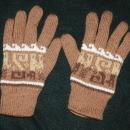 100% Alpaca Gloves, Large size Double Layered Free Shipping