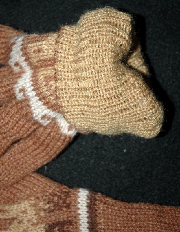 100% Alpaca Gloves, Large size Double Layered Free Shipping
