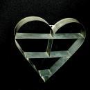 Metal Heart Shaped Knick Knack Wall Shelf