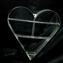Metal Heart Shaped Knick Knack Wall Shelf