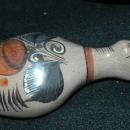 Burnished (Barro Brunido) Mexican Pottery Duck from Tonala