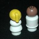 Little People Hospital Nurse & Doctor Vintage Fisher Price Little People