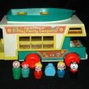 Fisher Price Little People Play Family Camper Set With Boat, Family and Dog