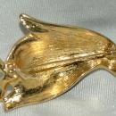 Enameled & Gold Penguin Pin Brooch