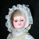 Effanbee doll 1975 #1176 in Bonnet and Yellow Dress