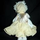 Effanbee doll 1975 #1176 in Bonnet and Yellow Dress