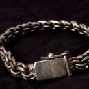 SOLID 925 STERLING SILVER HEAVY & CHUNKY CURB LINK VINTAGE 54 grams