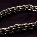 SOLID 925 STERLING SILVER HEAVY & CHUNKY CURB LINK VINTAGE 54 grams