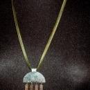 Marjorie Baer S. F. Modernist Mixed Metal Necklace - Hand Wrought