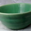 Vintage 1941 USA BAUER POTTERY Co. Large Beehive Ringwear Number 12 Pastel Green Mixing Bowl