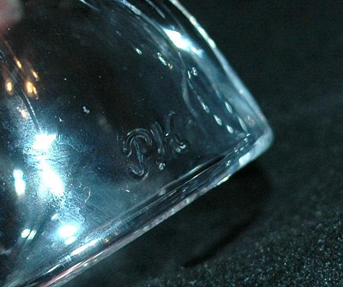 Pair of Crystal Angel Candle Holders Princess House Glass