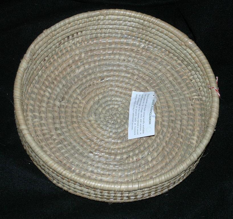 Vintage Handwoven Basket,Made in Bangladesh