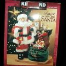 Kirkland Signature Fabric Mache Santa Claus Center Piece