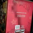 Kirkland Signature Fabric Mache Santa Claus Center Piece