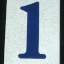 Mexican Ceramic Tile Address Number One 3
