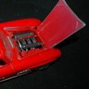 Bburago Die Cast RED Mercedes Benz 300SL Gullwing Coupe Old Collectible Automobile 1:18