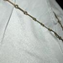 Lapis Lazuli , Tribal, Ethnic Hand Hammered Brass Necklace Vintage