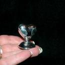 Silver Heart Place Card Holders x 11