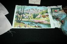 Vintage Japanese Tokyo Bunka Embroidery Kit unused in box size 3 # T187