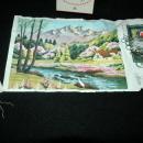 Vintage Japanese Tokyo Bunka Embroidery Kit unused in box size 3 # T187