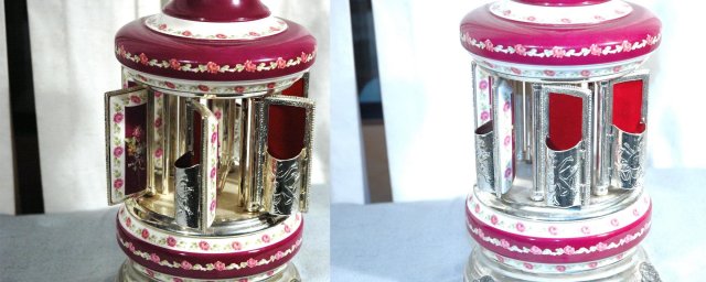 Reuge Porcelain Musical Carousel Dispenser