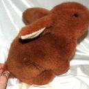 Vintage Dakin Brown Bunny Rabbit Plush Animal 1984