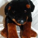 ROTTWEILER Plush Puppy Dog Brown Black Kids Preferred 2000
