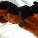 ROTTWEILER Plush Puppy Dog Brown Black Kids Preferred 2000