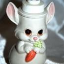 Andre Richard Design Soap Lotion Pump Dispenser Bunny Rabbit with Carrot
