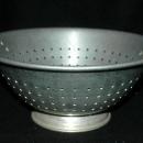 Vintage Aluminum Wear-Ever Colander Strainer Footed with Handles