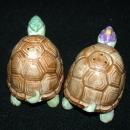 Mary Ann Baker Otagiri Turtle Girl & Boy Salt & Pepper Shakers Made in Japan
