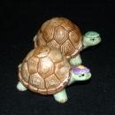 Mary Ann Baker Otagiri Turtle Girl & Boy Salt & Pepper Shakers Made in Japan