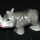 Rhino. JAPAN Ceramic Pottery Miniature Rhinoceros