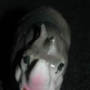 Rhino. JAPAN Ceramic Pottery Miniature Rhinoceros