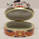 Porcelain BUNNY RABBIT Trinket Box made by ANDREA by SADEK made in Japan