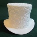 Fenton Milk Glass DAISY & BUTTON Top Hat #1993