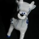 Hand Painted Delfts Blue Cow Creamer