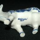Hand Painted Delfts Blue Cow Creamer